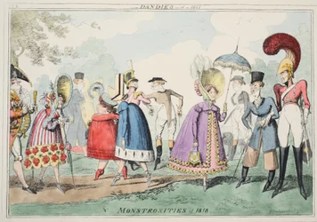 Dandy del 1817 e mostruosità del 1818, pub. 1835